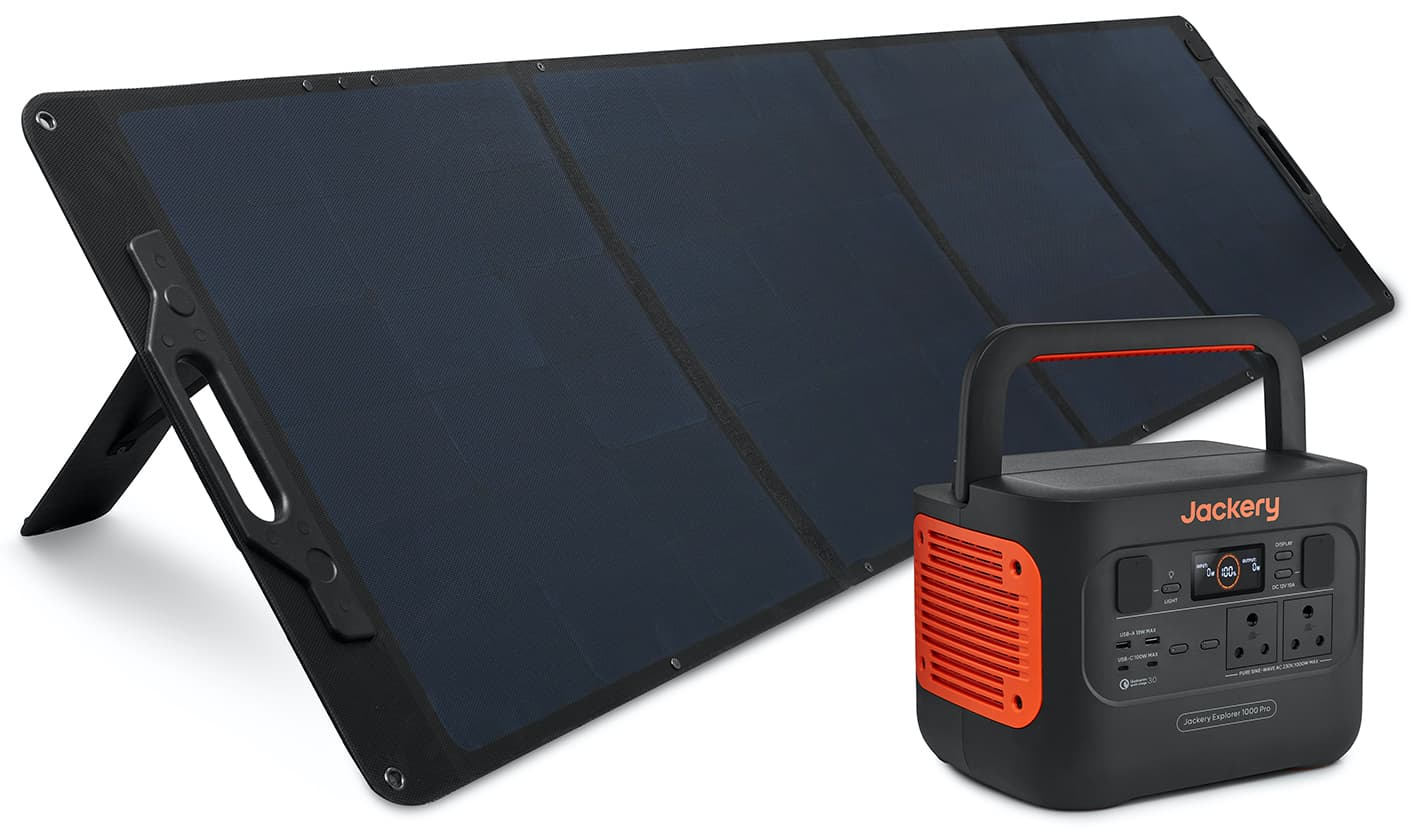 Explorer 1000 PRO + 200W Solar Panel